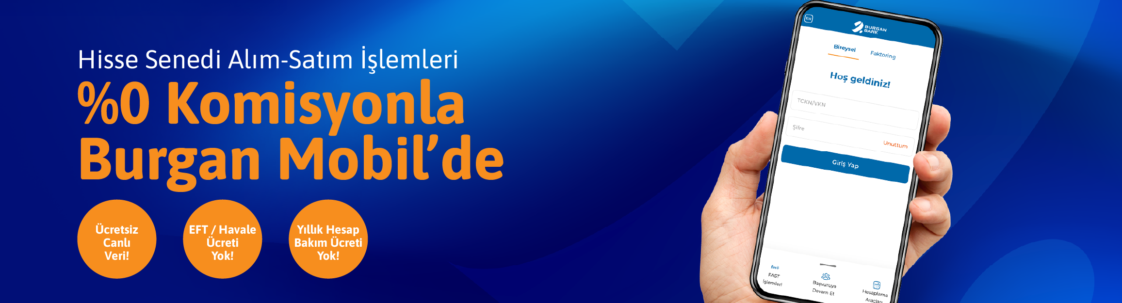 Hisse Native 0 Komisyon Kampanyası